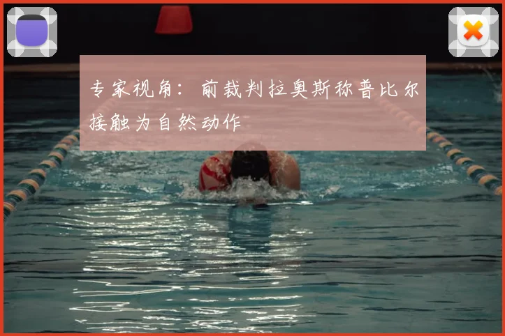 专家视角：前裁判拉奥斯称普比尔接触为自然动作